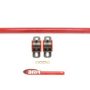 BMR 08-09 Pontiac G8 Front Hollow 29mm Adj. Sway Bar Kit w/ Bushings - Red