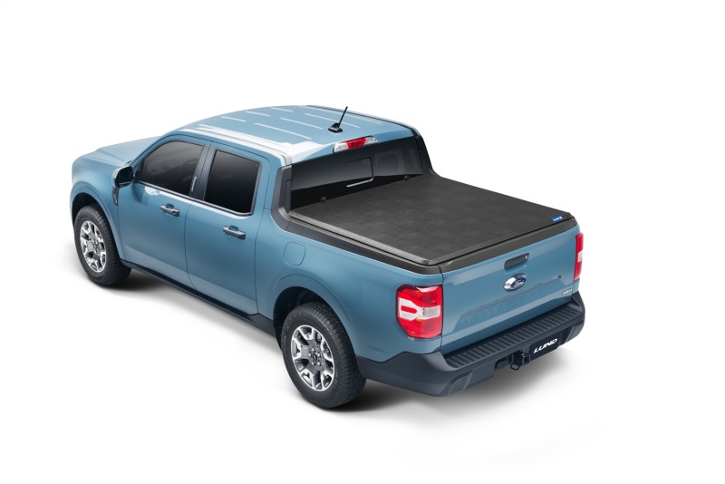 Lund 22-23 Ford Maverick (4.5ft Bed) Hard Fold Tonneau Cover – Black