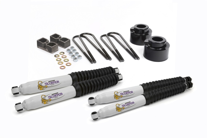 Daystar 2005-2018 Ford F-250 4WD (with Dana 70 Axle) – 2.5in Lift Kit & Scorpion Shocks