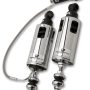 Progressive 00-17 Harley Softail 422 Series Shocks w/RAP Heavy Duty - Chrome