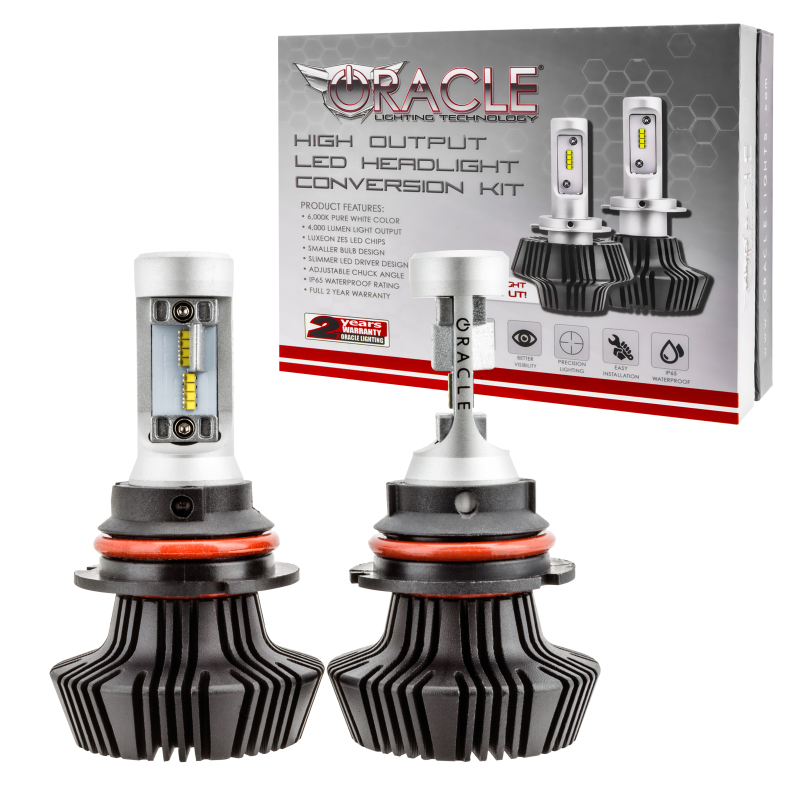 Oracle 9007 4000 Lumen LED Headlight Bulbs (Pair) – 6000K