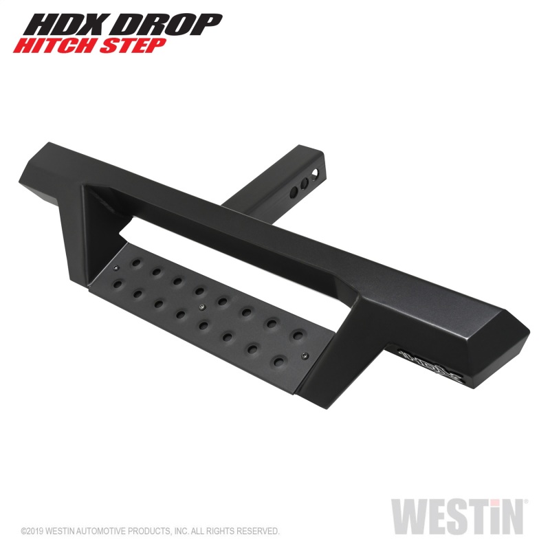 Westin HDX Drop Hitch Step 34in Step 2in Receiver – Textured Black