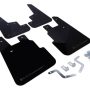 Rally Armor 14-18 Subaru Forester Black Mud Flap w/ Grey Logo