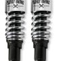 Burly Brand FLH Shocks - Chrome