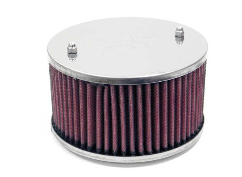 K&N Universal Custom Air Filter – Round 1.625in Flange / 1.625in ID / 2.75in Overall Height