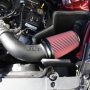 JLT 15-17 Ford Mustang V6 Black Textured Cold Air Intake Kit w/Red Filter