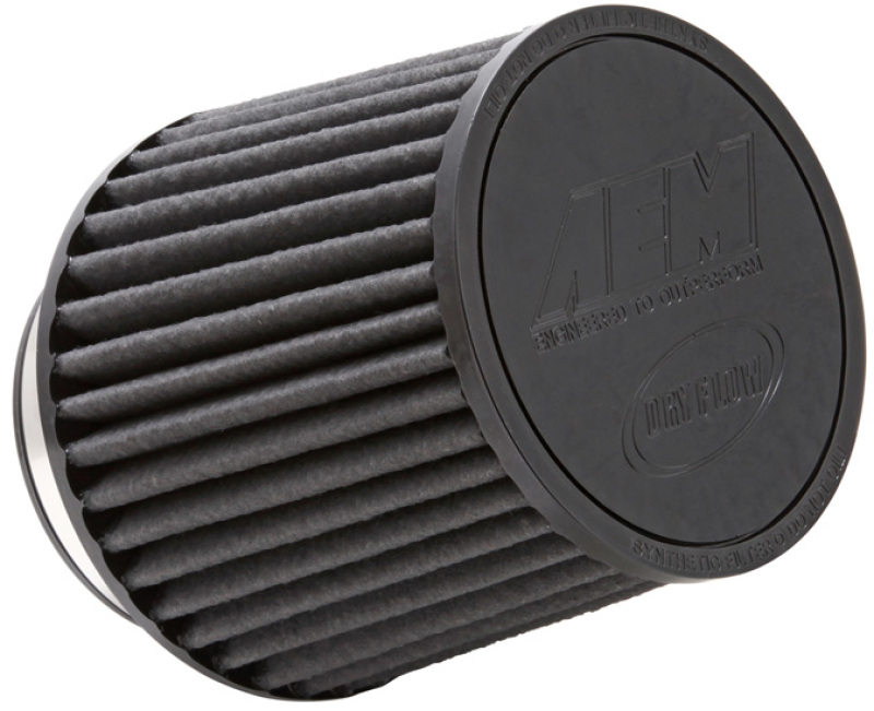 AEM Brute Force Dryflow Air Filter – Conical 6in Base OD / 5.125in Top OD / 5.25in Height