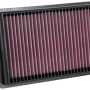 K&N 16-19 Lexus RX450H V6-3.5L F/I Replacement Drop In Air Filter