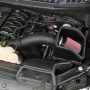 JLT 15-19 Ford F-150 5.0L Black Textured Cold Air Intake Kit w/Red Filter