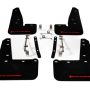 Rally Armor 23-25 Toyota GR Corolla Black UR Mud Flap w/Red Logo