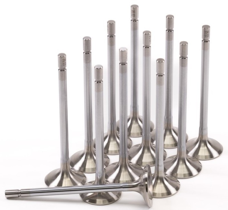 GSC P-D Nissan VR30DDTT 28.5mm Head STD 97.5mm Long Super Alloy Exhaust Valve – Set of 12