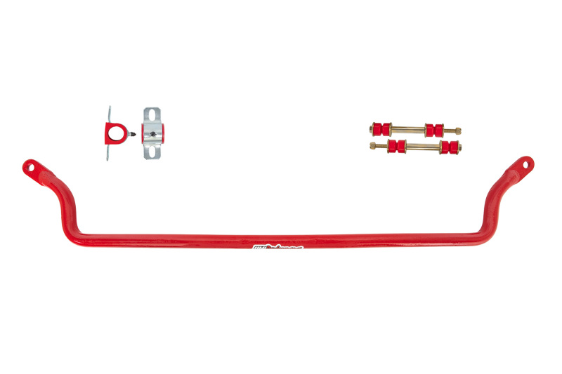 UMI 65-70 Chevy B-Body Front Sway Bar Solid – 1-1/8 – Red