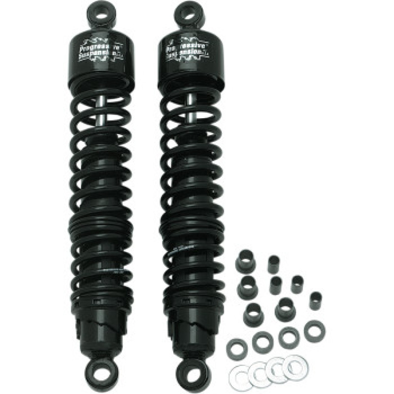 Progressive Harley 413 Series Shocks 15.0in – Black