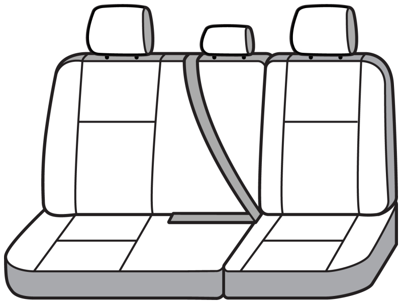 Covercraft 11-24 Dodge Ram Carhartt SeatSaver Custom Second Row Seat Covers - Gravel