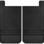 Husky Liners Universal 12in Wide Black Rubber Rear Mud Flaps w/o Weight