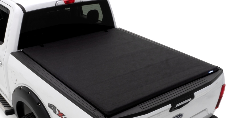 Lund 04-18 Ford F-150 (8ft. Bed) Genesis Roll Up Tonneau Cover - Black