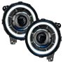 Oracle Oculus Bi-LED Projector Headlights for Jeep JL/Gladiator JT - Matte Blk - 5500K