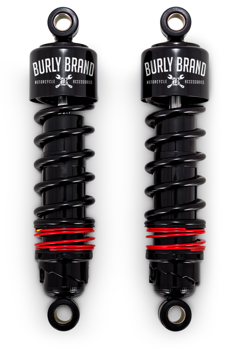 Burly Brand Slammer Plus Shocks 11.5in – Black