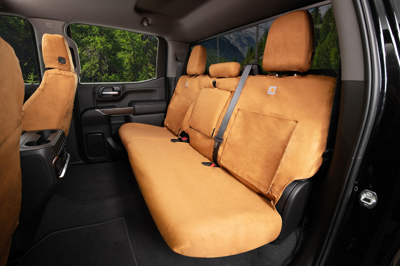 Covercraft 11 Jeep Wrangler Carhartt SeatSaver Custom Front Row Seat Covers - Brown