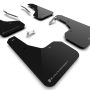Rally Armor 22-24 Subaru Forester & Wilderness Black UR Mud Flap w/Grey Logo