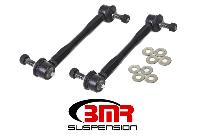 BMR 16-17 6th Gen Camaro Front Sway Bar End Link Kit – Black