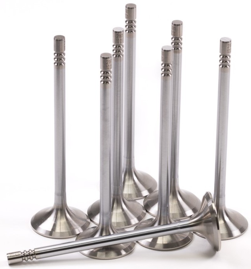 GSC P-D Ford Mustang 5.0L Coyote Gen 3 33mm Head (+1mm) Super Alloy Exhaust Valve – Set of 8