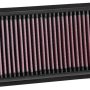 K&N 2017 Subaru BRZ H4-2.0L F/I Replacement Drop In Air Filter