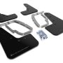Rally Armor 17-23 Tesla Model 3 Black UR Mud Flap w/Dark Grey Logo