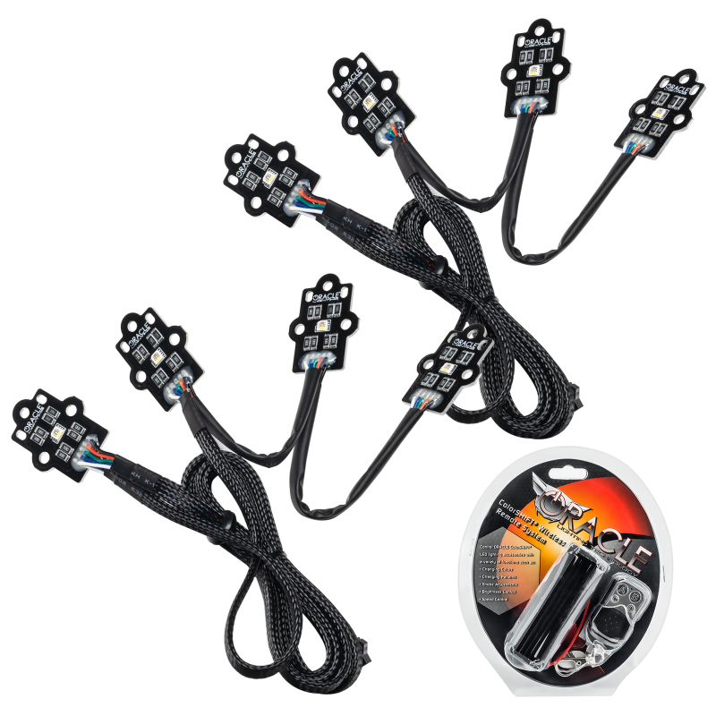 Oracle 20-21 Chevy Silverado HD 2500/3500 RGB+W Headlight DRL Upgrade Kit – ColorSHIFT