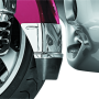 Kuryakyn Front Fender Extension With Mud Flap 01-17 Honda GL1800 Chrome
