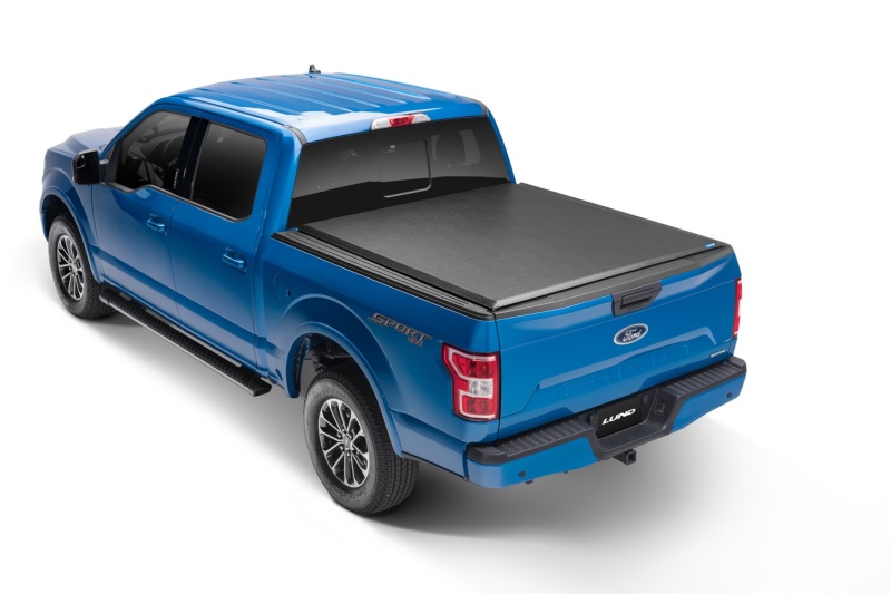 Lund 04-18 Ford F-150 (6.5ft. Bed) Genesis Roll Up Tonneau Cover – Black