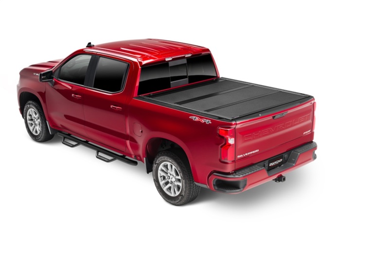 UnderCover 14-18 Chevy Silverado 1500 (19 Legacy) 5.8ft Armor Flex Bed Cover – Black Textured