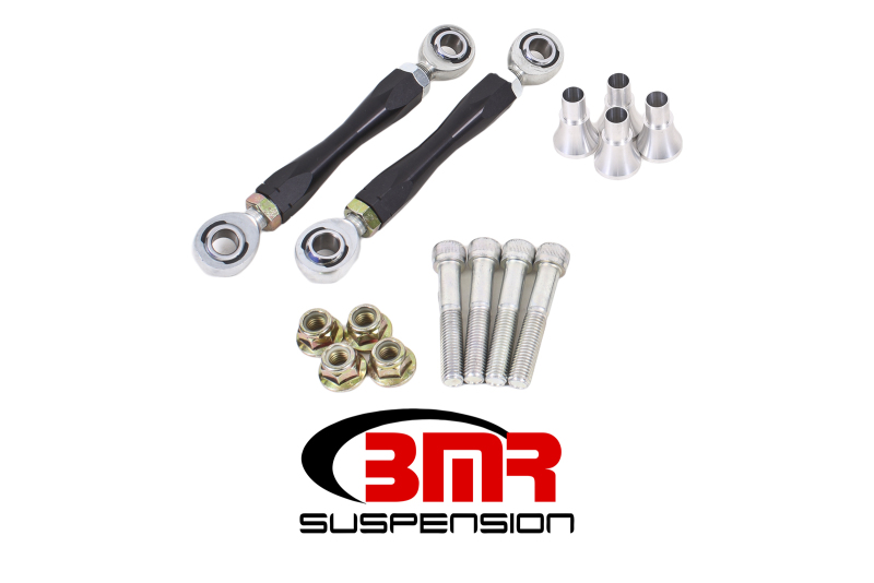 BMR 08-17 Challenger Front Sway Bar End Link Kit – Black