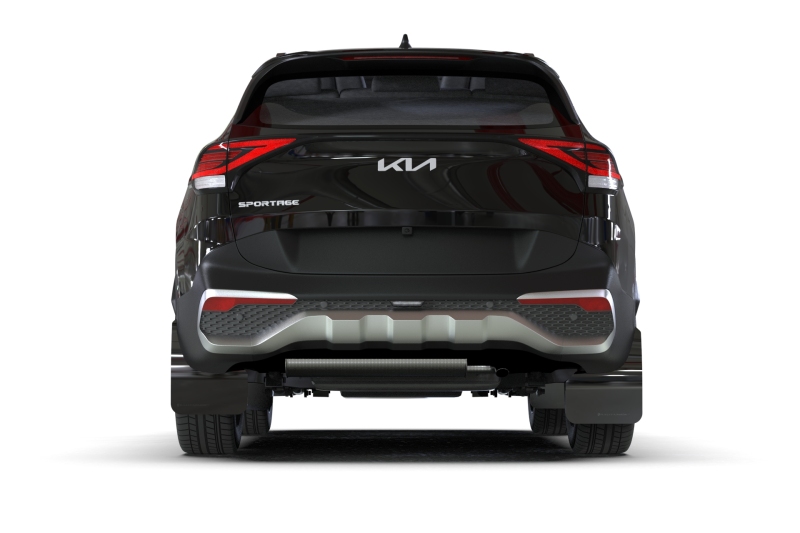Rally Armor 23-25 Kia Sportage Black UR Mud Flap w/ Metallic Black Logo