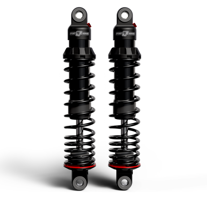 Progressive 06-17 Harley Dyna 494 Series Shocks 13.5in Bearing – Black