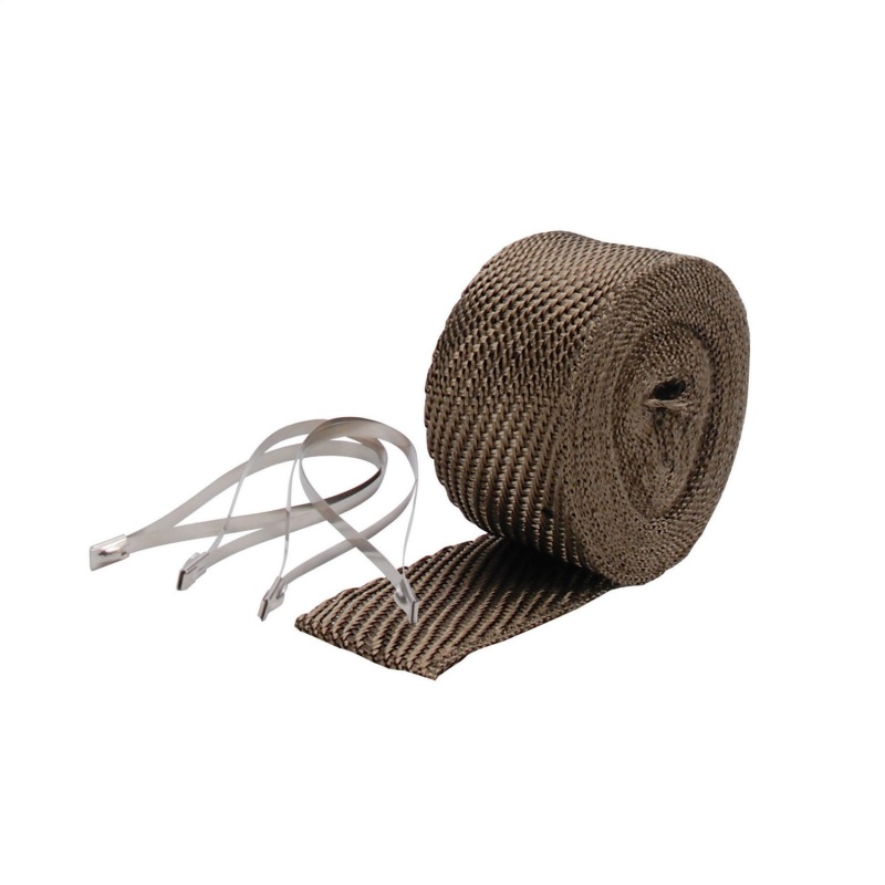 DEI Exhaust Wrap Kit – Pipe Wrap and Locking Tie – Titanium