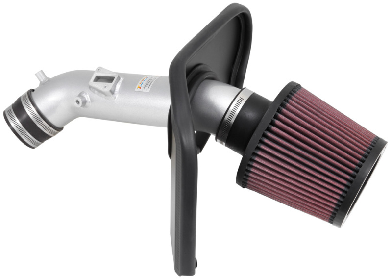 K&N 2013-14 Honda Accord 2.4L L4 69 Series Typhoon Air Intake System – Silver Cold Air Intake Kit