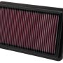 K&N Replacement Air Filter 10.188in O/S Length x 6.375in O/S Width x 1.063in H for 12 Honda Civic Si