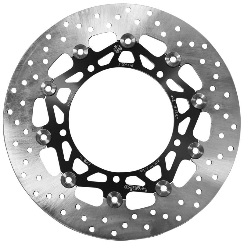 Brembo OE 16-18 Yamaha MT-03 321CC/16-18 Yamaha XSR 900CC 298x5mm Brake Disc – Front Floating