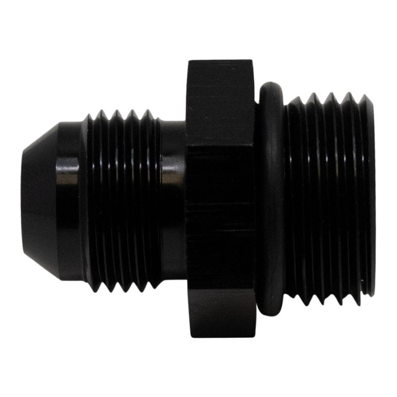 DeatschWerks 10AN ORB Male to 8AN Male Flare Adapter (Incl O-Ring) – Anodized Matte Black
