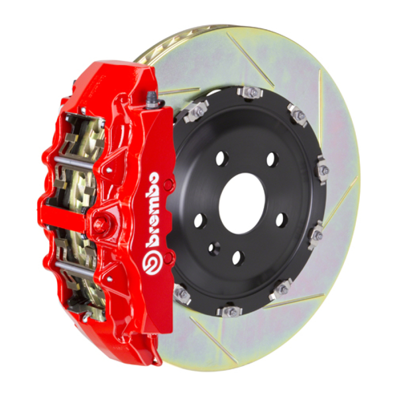 Brembo 23+ Z (RZ34) Front GT BBK 6 Piston Cast 380×34 2pc Rotor Slotted Type-1-Red