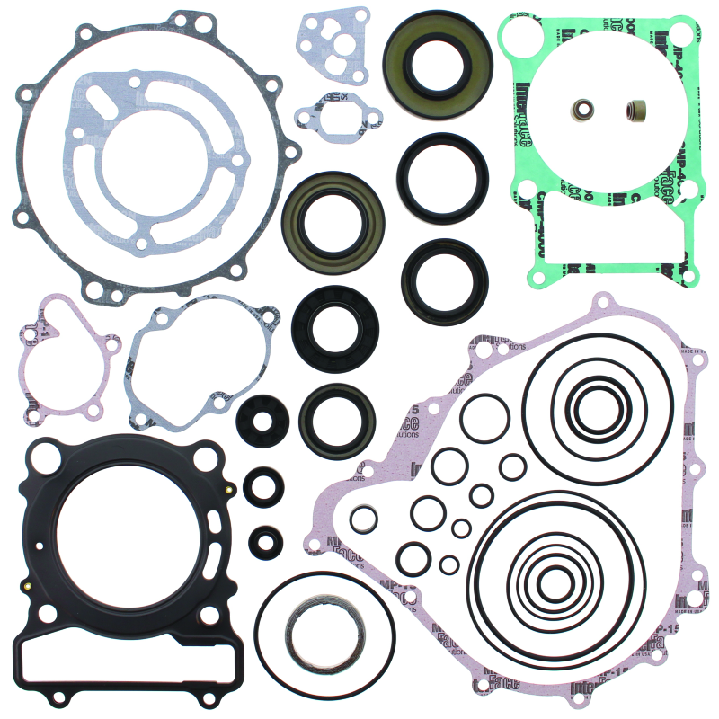QuadBoss 07-08 Yamaha YFM400 Grizzly 4×4 Complete Gasket Set w/ Oil Seal