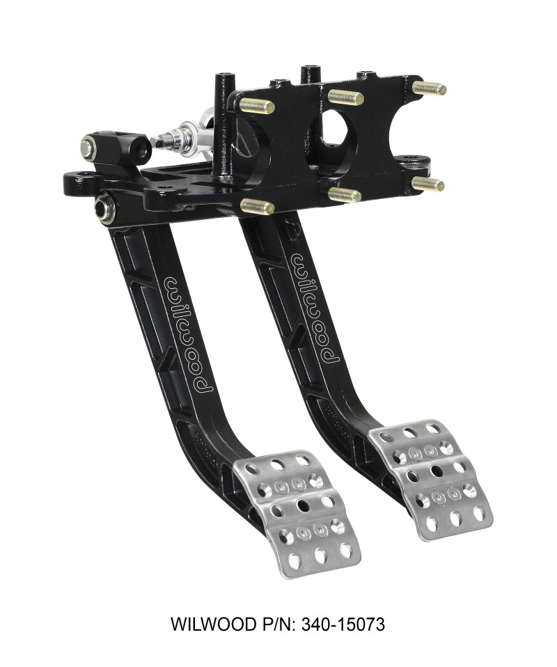 Wilwood Adjustable-Trubar Dual Pedal – Brake / Clutch – Rev. Swing Mount – 5.1:1