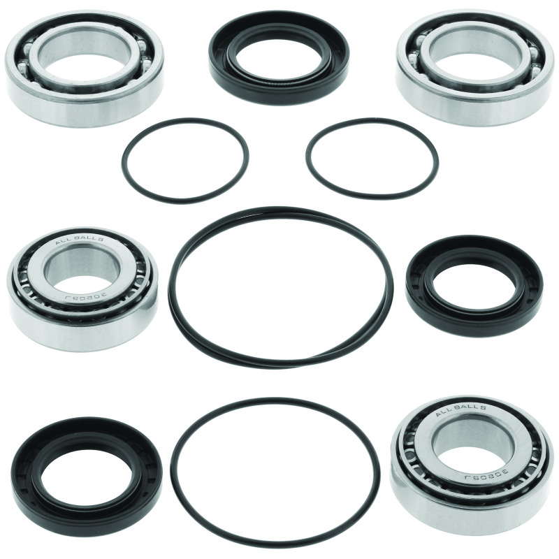 QuadBoss 93-00 Kawasaki KAF620A Mule 2510 4×4 Front Differential Bearing & Seal Kit