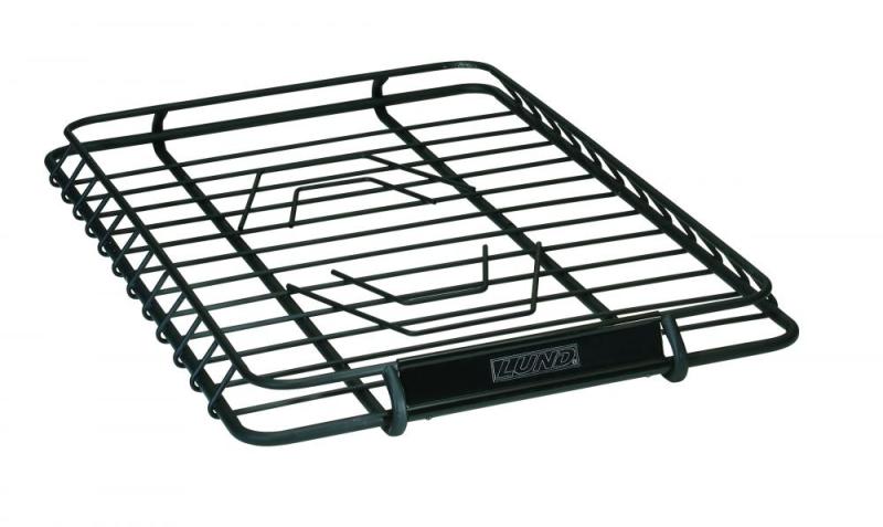Lund Universal 39in X 45.125in Roof Rack Cargo Basket – Black