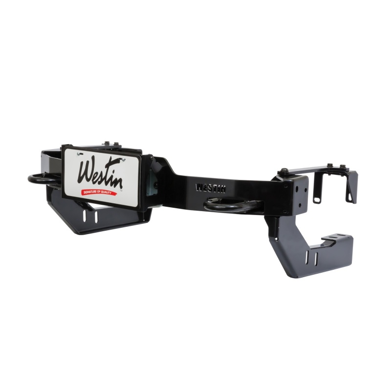 Westin MAX Winch Tray License Plate Bracket – Black