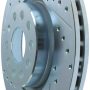 StopTech Select Sport 06-17 Volkswagen Jetta Slotted & Drilled Front Right Rotor