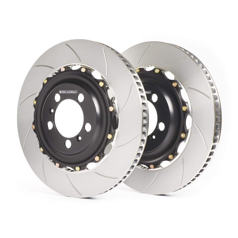 GiroDisc 15-20 Alfa Romeo 4C Slotted Rear Rotors