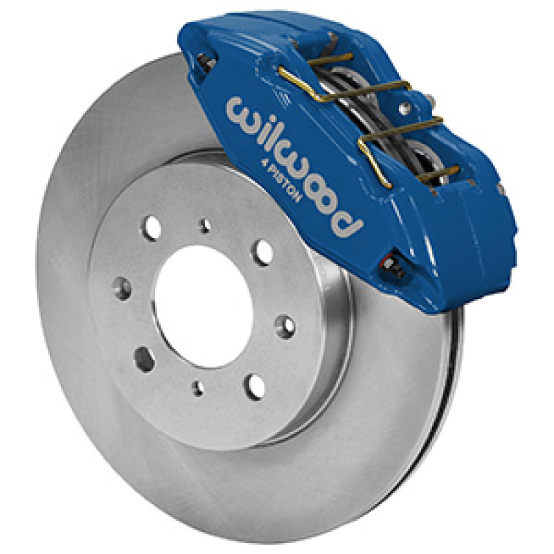 Wilwood DPHA Front Caliper & Rotor Kit Honda / Acura w/ 262mm OE Rotor – Competition Blue