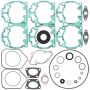 Vertex Pistons 10-14 Grand Touring Sport 600 ACE/04-09 GSX Sport 500 SS Complete Gasket Kit w/ Seals